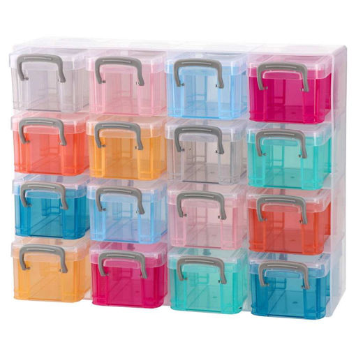 Picture of STORAGE BOXES 16 PACK 28X22X9CM